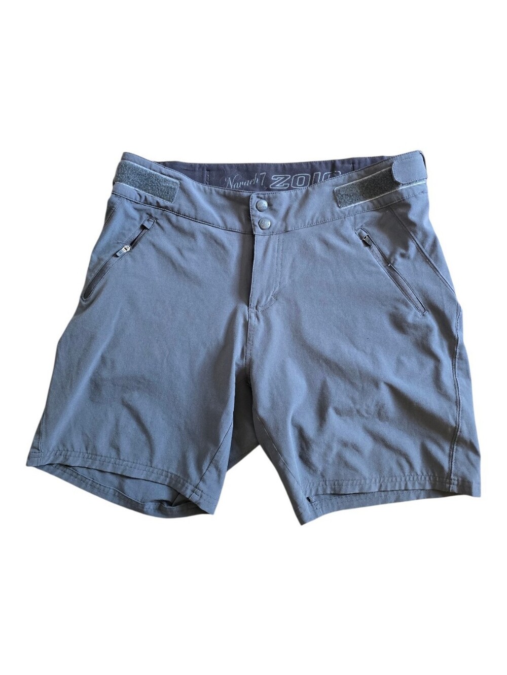 ZOIC Women’s Navaeh 7 MTB Shorts Size Medium Gray Mountain Bike Cycling